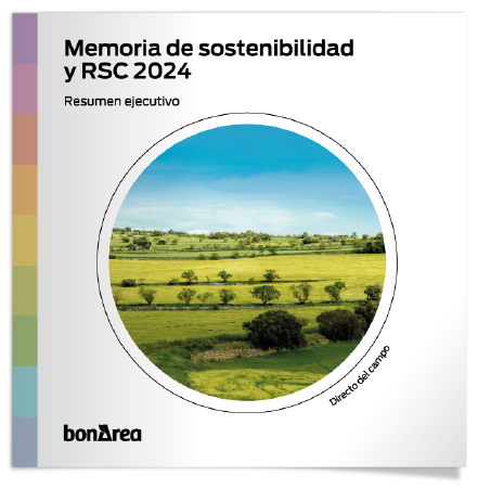 Portada Memòria de sostenibilitat bonÀrea